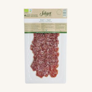 Salgot Fuet ecological, from Catalonia, pre-sliced 80 gr