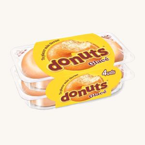 Donuts Glacé (doughnuts), pack with 4 individual units